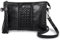 LaRechor PU Leather Small Handbags for Ladies Tassel Cross Body Shoulder Bag Rivets Wristlet Clutch for Women Travel Evening Party Wedding Black