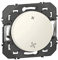 Poussoir commande vmc - finition blanc - Dooxie