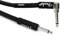Fender Professional Series Instrument Cable 18.6ft,5.5m, Engineered to Avoid Twisting, Straight-to-Angle Connectors, Black