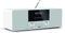 TechniSat DIGITRADIO 4 - Stereo DAB Radio (DAB+, UKW, Bluetooth-Audiostreaming (Empfang), Kopfhöreranschluss, AUX-Eingang, Radiowecker, OLED Display, 20 Watt RMS, Elac Lautsprecher) weiß