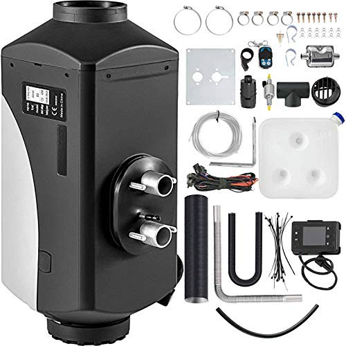 5KW 24V Calefaccion Estacionaria Con Monitor LCD De Versión Plateau & Control Remoto Para Autobús, Barco Y Motor-casa-24V