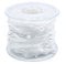 ANCLLO 10M Künstliche Perlenband Chiffon-Band und Organza-Spitze-Band-Ordnungen für Hochzeits-Blumen-Weihnachtsbaum-Dekoration Nähen Handwerk Verpackung (Weiß)