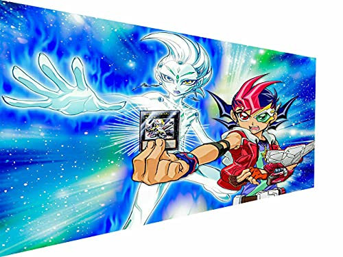 Magic Canvas Art - Bilder Anime Yu-Gi-Oh! Zexal Leinwandbild 1- teilig Hochwertiger Kunstdruck modern Wandbilder Wanddekoration Design Wand Bild – P5199, Größe: 180 x 100 cm