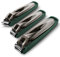Nail Clippers Set-3 Pack,Fingernail Clippers& Toenail Clipper for Men,Wowen,Nail Clippers with Catcher,Nail Cutter for Thick Toe Nails,Stainless Steel Ultra Sharp Sturdy