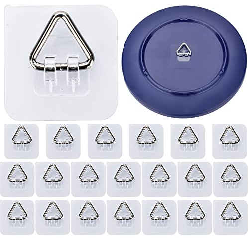 AccEncyc 20 Pack Plate Hangers for the Wall Plate Holders Wall Decoration