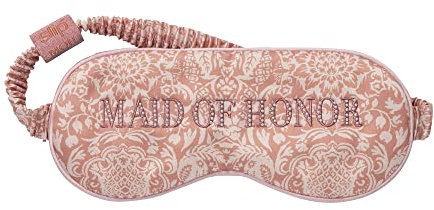 Slip Silk Maid Of Honour Seidenschlafmaske - aus 100% Maulbeerseide - Koralle