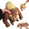 Gorilla-Figur zum Stressabbau,Tiere, Latex Monkey Toys, Anti-Angst-Reizbarkeits-Gorilla-Spielzeug, Weiches Squeeze-Spielzeug, Geeignet für Freizeit, Unterhaltung, Stressabbau (Gorilla-M(15CM))
