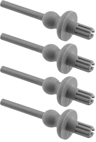 VGOL 4 x Auto-Heckklappen-Clips 1122014 kompatibel mit Fiesta Mondeo MK3 2000–2007 Kunststoff-Regal-Tablett-Gurt, Feste Clips