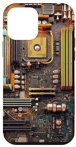 Carcasa para iPhone 12 mini Funda para teléfono de placa base Fantasy Tech CPU Chipset Bios RAM