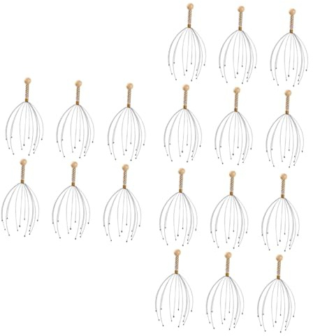 TOVINANNA 3 Sets Mini Octopus Kopfhaut Handheld Für Home Reise Büro Akupunkturpunkt Massage Werkzeug Für Entspannung 6 Stück * 3