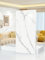 Lot de 10 panneaux muraux imperméables en marbre résistant à la chaleur en mousse PVC pour cuisine, salon, chambre à coucher, murs TV, blanc et gris 60 x 30 cm