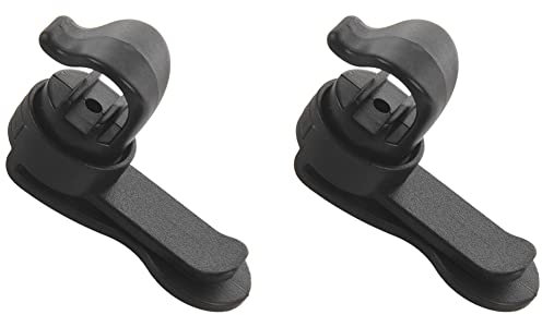 VENOAL 2 x Outdoor-Fahrrad-Wasserblasentasche, abnehmbare Trinkrucksack-Klemme, magnetischer Schlauchhalter, magnetischer -Clip