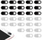 UYVPAER 30 Pièces Cache Webcam Cover Portable Cache Webcam Slide Ultra Fin Housse De Protection Pour Laptop Smartphones Tablettes Appareil Photo Ordinateur