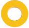 FOYTOKI 1kg Iron Single Hole Weightlifting Plate Paint Baking Grip Plate Accessory for Home Gym Compact and Durable for Body Workouts for Strengthening Arms and Shoulders