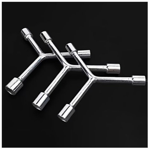 BADIKA Llave de Vaso de 3 vías en Y 1 Pieza de Llave de Vaso Hexagonal de 3 vías Tipo Y, Herramienta de reparación combinada for Mantenimiento de reparación de Motocicletas y Bicicletas(8-9-10mm)