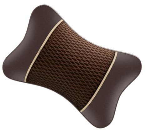 Coussin d'appui-tête de voiture - Coussin de nuque élastique - Soutien de la nuque en mousse à mémoire de forme - Coussin de siège de voiture ergonomique pour soulager les douleurs cervicales