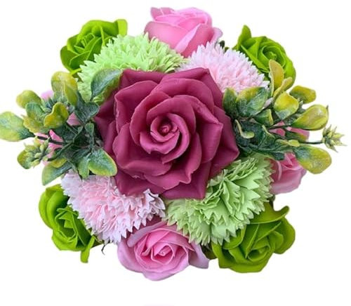 Bouquet de savon solide et fleurs de savon Anicka