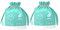 NIYANGLE 2rouleaux Serviettes Démaquillantes Coton Lingettes Nettoyantes Écologiques Pour Visage Idéales Pour Voyage Et Activités Extérieures Utilisation Sèche Ou Humide