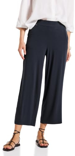 Street One Damen Wide Leg Jersey-Hose A379432