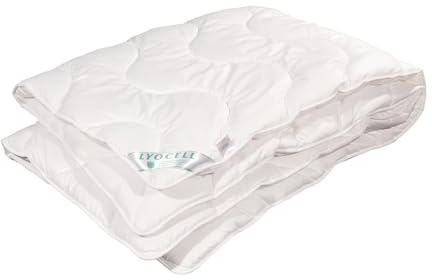 extra warme Winterdecke Lyocell Tencel Lenzing 100% Natur Trio Decke (155x220 cm)
