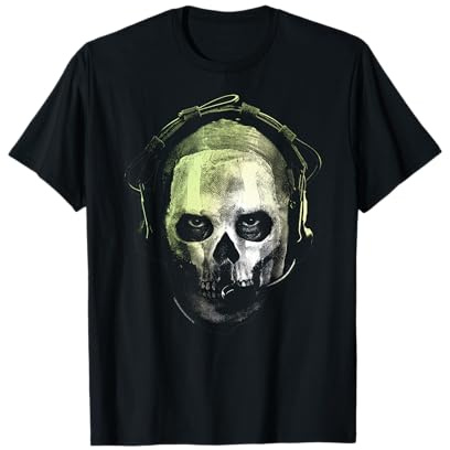 Call of Duty Ghost Skull Portrait Video Game T-Shirt