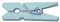 LWR CRAFTS Mini pinces à linge en bois 15 couleurs 100 par paquet 1 2,5 cm (bleu clair)