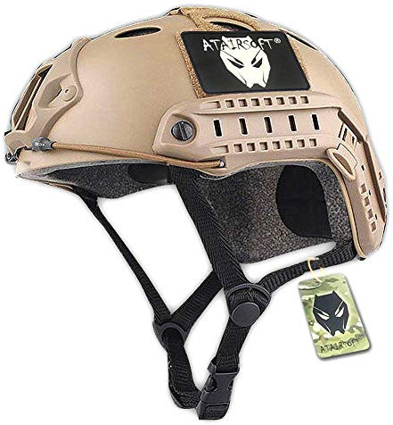 Army Military Style-SWAT Kampf PJ Typ Fast Helm DE für CQB Airsoft Paintball Schießen