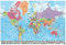 Grupo Erik Editores Karte Welt Pt physikalischen POLITICO – Poster, 61 x 91.5 cm