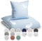 sleepwise Soft Wonder Bettwäsche-Set für Einzelbett, aus Mikrofaser, Öko-TEX®, Bettbezug und Kissenbezug, maschinenwaschbar, atmungsaktiv, antistatisch, hypoallergen, 135 x 200 cm