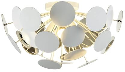 Lindby Deckenlampe Kinan (Modern) in Weiß (3 flammig, E14) - Deckenleuchte Lampe Wohnzimmerleuchte