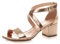 AJVANI mid low block heel cross straps party strappy sandals size 6 39