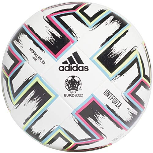 adidas Fußball Uniforia League, Herren, Uniforia LGE, Weiß/Schwarz/Signalgrün/Hellcyan, 4