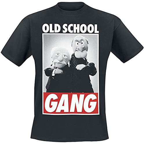 Muppets Männer T-Shirt schwarz XL 100% Baumwolle Fan-Merch, Filme, TV-Serien
