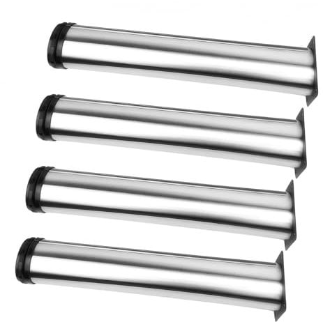 Qrity 4X Tischbein, Füße für Möbel, Möbelfüße Verstellbar 350mm, Tischbeine Möbelfuß für Tabellen, Schreibtische, DIY Möbel, Sofa, Schränke usw