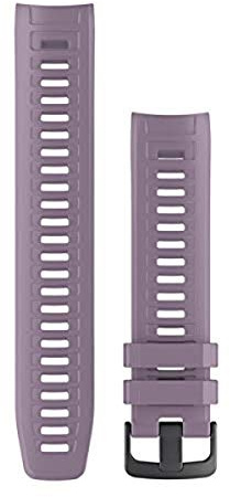 Garmin Instinct watch band, Silicone, Orchid Purple | Official Garmin watch band, fits instinct only, ideal for daily wear, sports & daily wear, sweat resistant