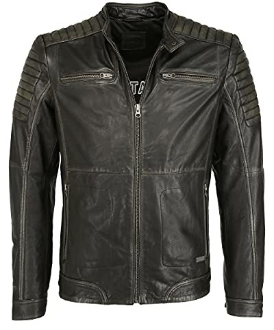MUSTANG Herren Lederjacke 31020180 Brown XL