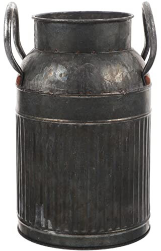 Alipis Vintage Blumenvase Metall Mit Henkel Blumentopf Aus Blech Für Dekoration Haushaltsvase Kleiner Blecheimer Für Party Hochzeit Balkon Innenraum