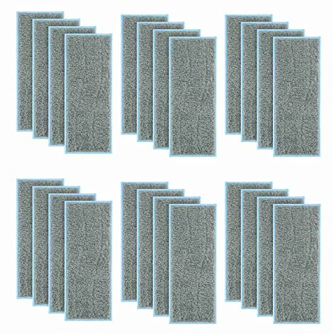 HCOWL 24 PCS Cleaning Cloth Accessories Compatible With Braava Jet M6 (6110) Wi-Fi Connected Robot Mop Vacuum Cleaner Cloth