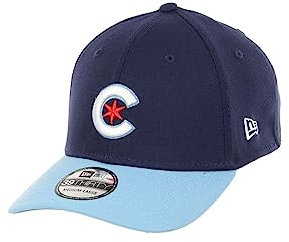 New Era Chicago Cubs MLB Wrigleyville 39Thirty Stretch Cap Light Blue Navy - M - L