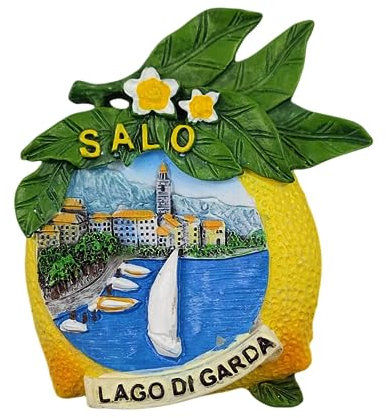 Salo Gardasee Italien Kreative Zitrone Kühlschrank Magnet Reise Souvenir 3D Kühlschrank Dekoration Magnet Aufkleber Handwerk Sammlung