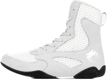 Venum Contender Boxing Shoes - White/Grey