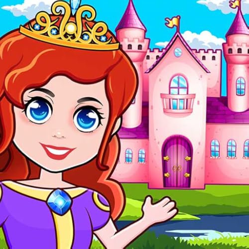 Prinzessinnenschloss-Spiele für Mädchen – Papierpuppenhaus-Spiel