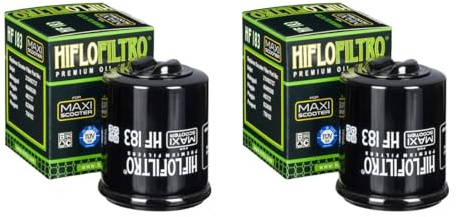 DB PARTS 2 Stück Ölfilter passend für Piaggio 125 Liberty i.e S IGET 3V Sport Abs (MA6100) 2019