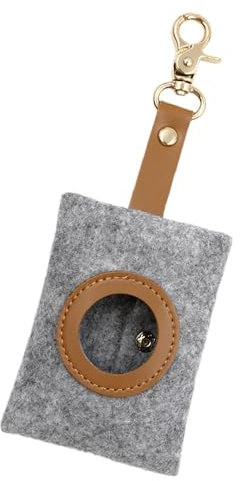 demaxiyad Kotbeutelspender, Hundekotbeutelhalter | Kotbeutelspender Hundebeutelspender | Hundebeutelspender, Hundekotbeutelhalter, Hundebeutelhalter, Kotbeutelspender aus Filz