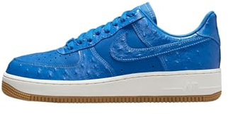 Nike - Turnschuhe WMNS AIR Force 1 '07 LX NBHD aus Leder, blau (7)