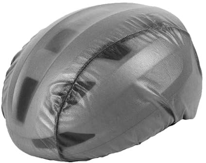 Vllold Fahrradhelm-Überzug, hohe Sichtbarkeit, wasserdicht, Regenschutz, winddicht, atmungsaktiv, mit reflektierendem Streifen für Fahrausrüstung