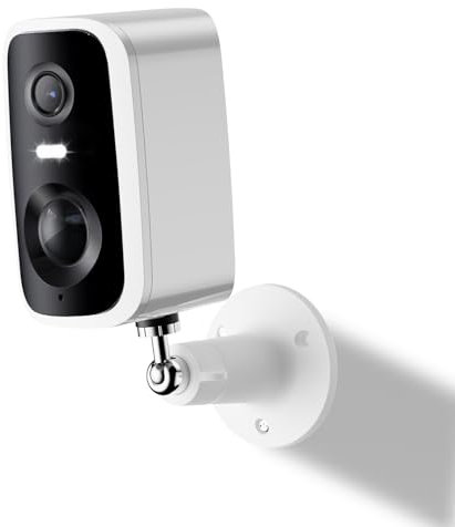 Bytelink Überwachungskamera Aussen/Innen, 2K-Farbnachtsicht, Außenkamera Akku, Bewegungserkennung, 2-Wege Audio, WLAN Kabellose Kamera Überwachung Aussen mit App, IP65 Witterungsbeständig