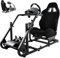 Dardoo G923 Racing Simulator Cockpit with Seat Fit for Logitech/Thrustmaster/MozaG29 G27 G920 T150,Not Include Wheel, Pedal and Shifter