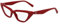 KARL LAGERFELD KL6175 600 RED 53/16/140 Damen Brillen