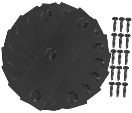 Vaguelly Stainless Steel Door Hinge Filler Panels Cabinet Door Hinge Repair Plate Hole Filler Spacers for Kitchen Cabinets